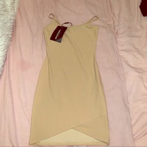 Pretty Little Thing Nude Mini Dress